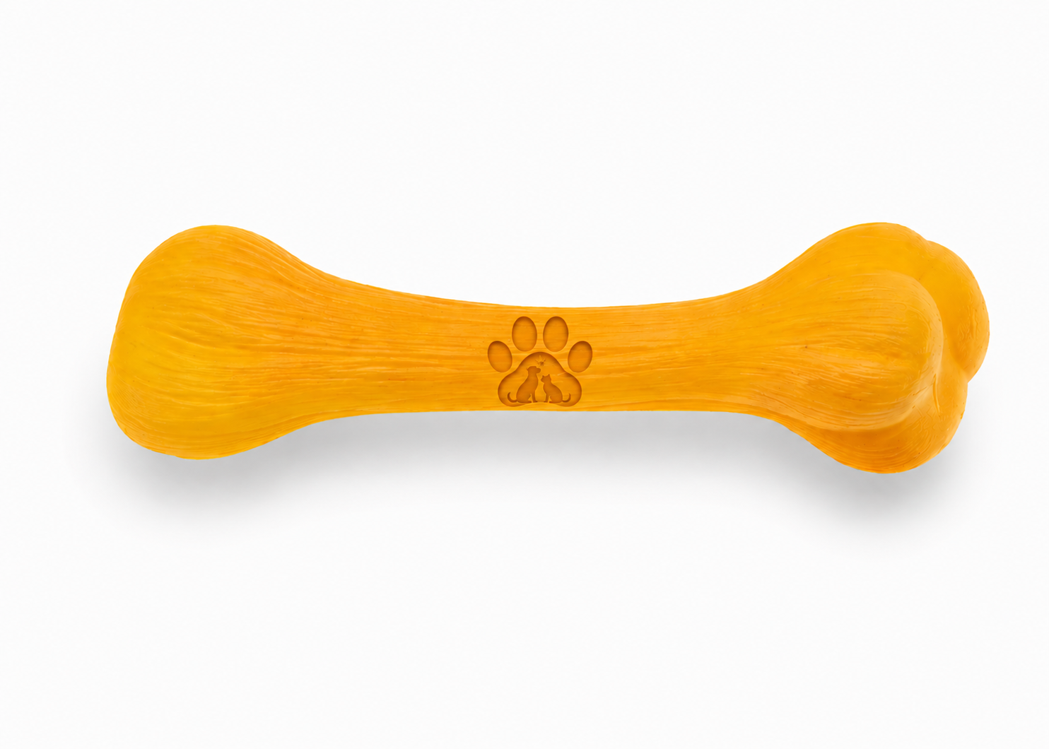 Power Chew Dental Bone Toy – Heavy Duty Rubber Chew Toy for Strong Dogs