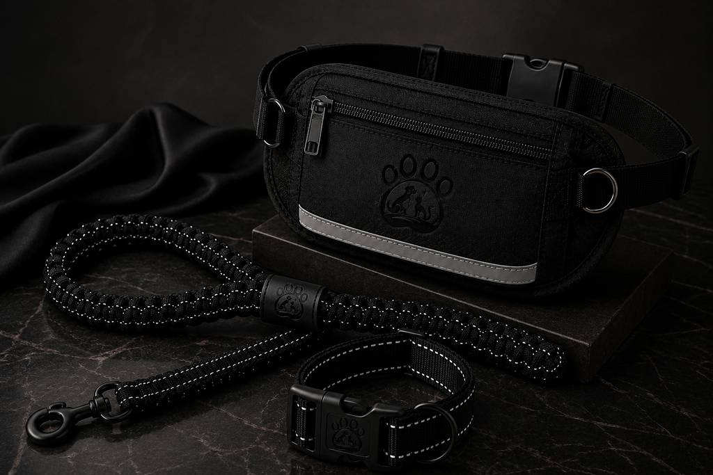 Adventure Flex Hands-Free Dog Leash Set – Premium Running & Walking Waist Belt System