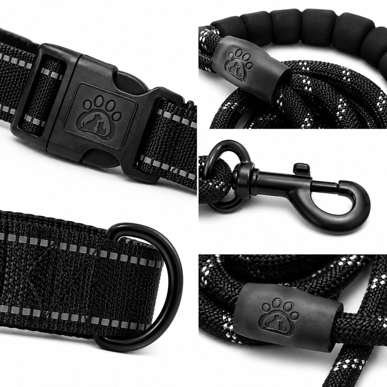 Urban Stride Adjustable Dog Lead Set – Premium Walking & Training Leash Collection