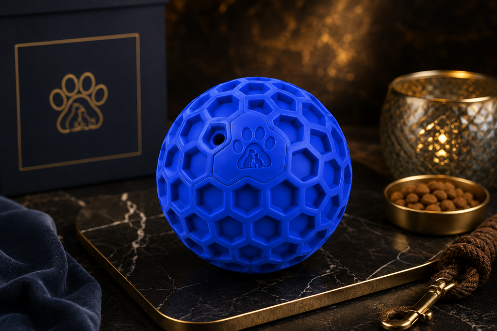 ActivePlay Treat Reward Dog Ball – Durable Interactive Chew Toy for Smart Dogs