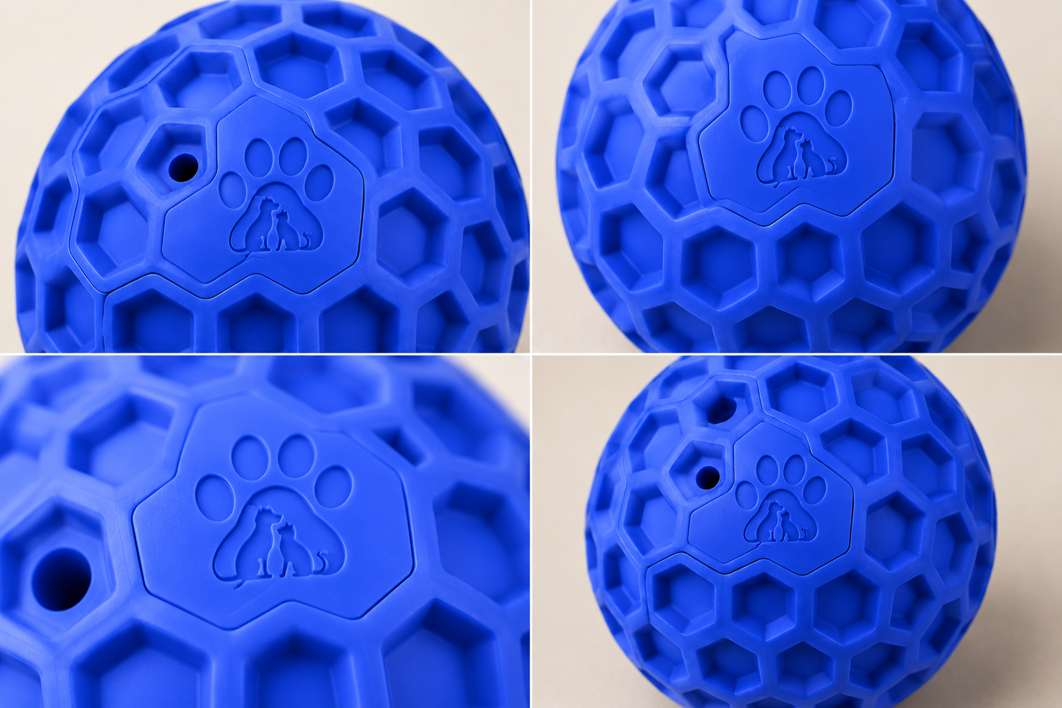 ActivePlay Treat Reward Dog Ball – Durable Interactive Chew Toy for Smart Dogs