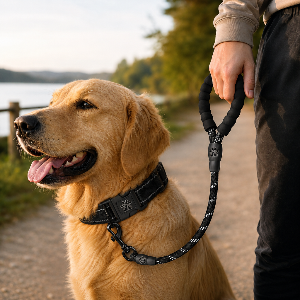 Urban Stride Adjustable Dog Lead Set – Premium Walking & Training Leash Collection