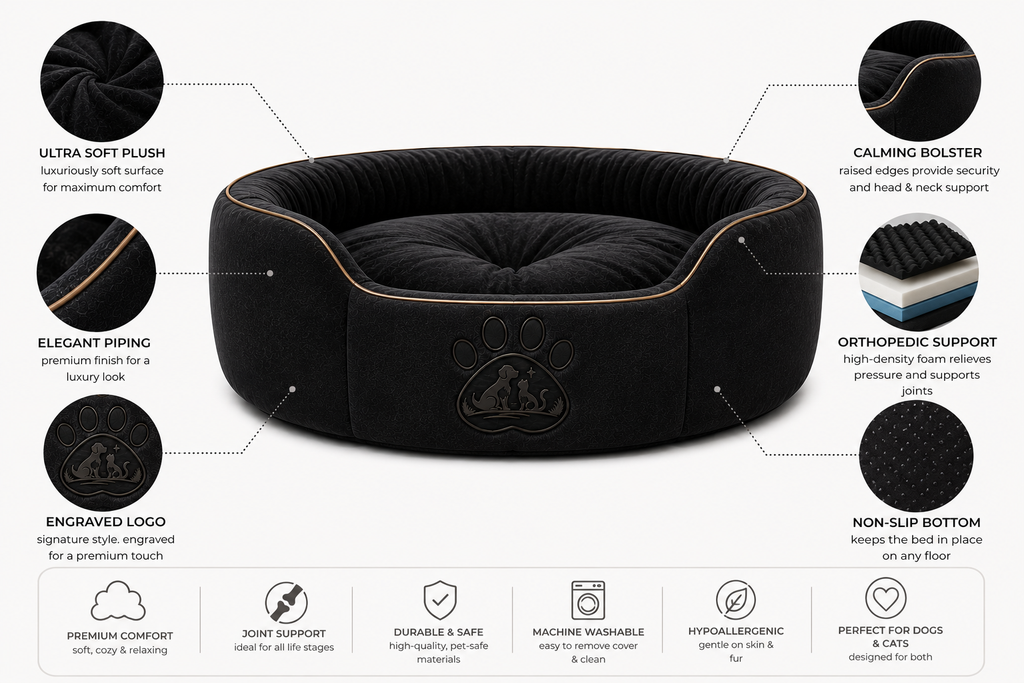 Special Pet Store™ Premium Calming Pet Bed
